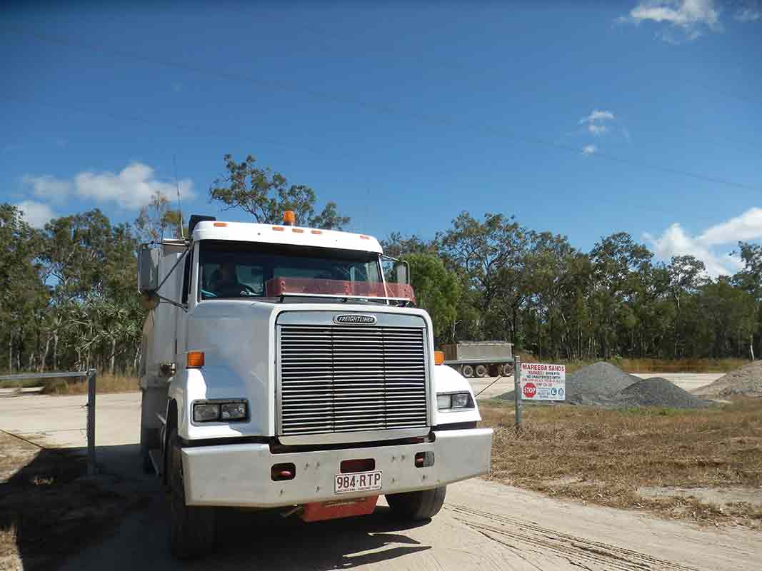 Sand Transport — Commercial Bulk Sand Supply in Walkamin, QLD